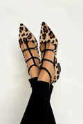 BALLERINE CON STAMPA ANIMAL PRINT E CINTURINI 🐆🖤😍