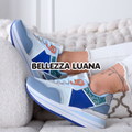 Sneakers Joliè con suola spessa e inserti glitter