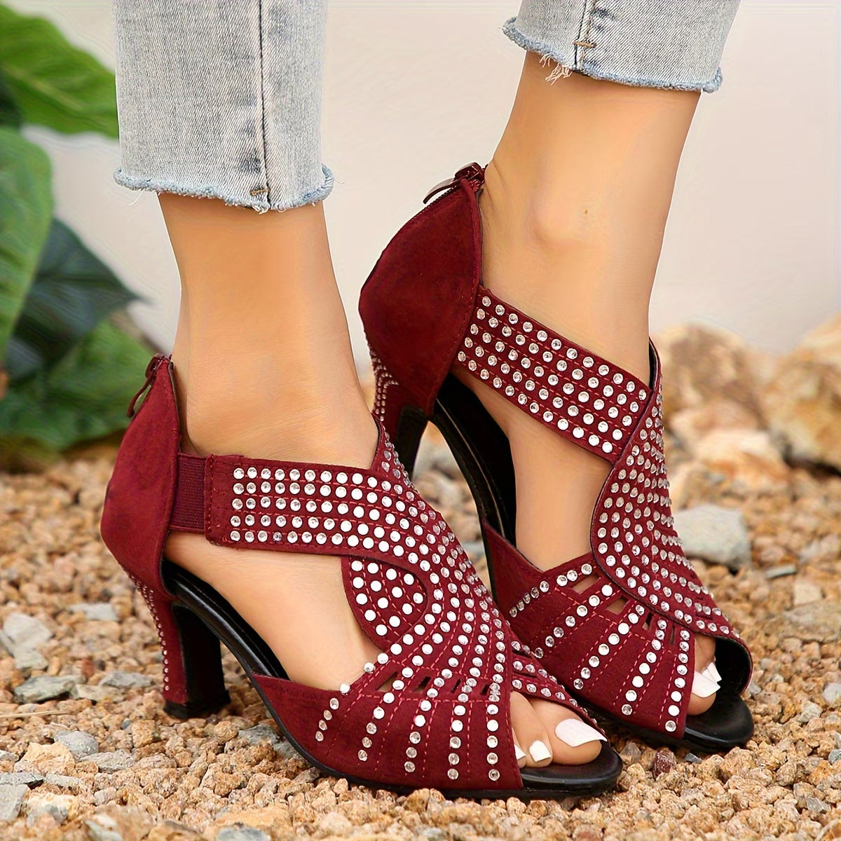 Sandalo  Rhinestone - super comodi con calzata regolare
