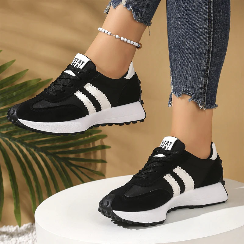 ✨Nuove scarpe casual da donna per primavera/autunno con punta tonda e suola spessa👟💥