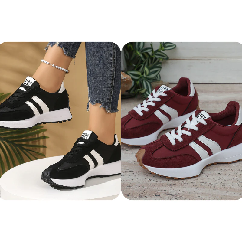 ✨Nuove scarpe casual da donna per primavera/autunno con punta tonda e suola spessa👟💥