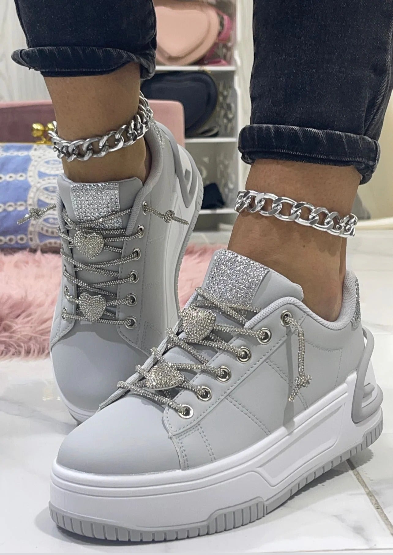 scarpe theresa laccio brillante
