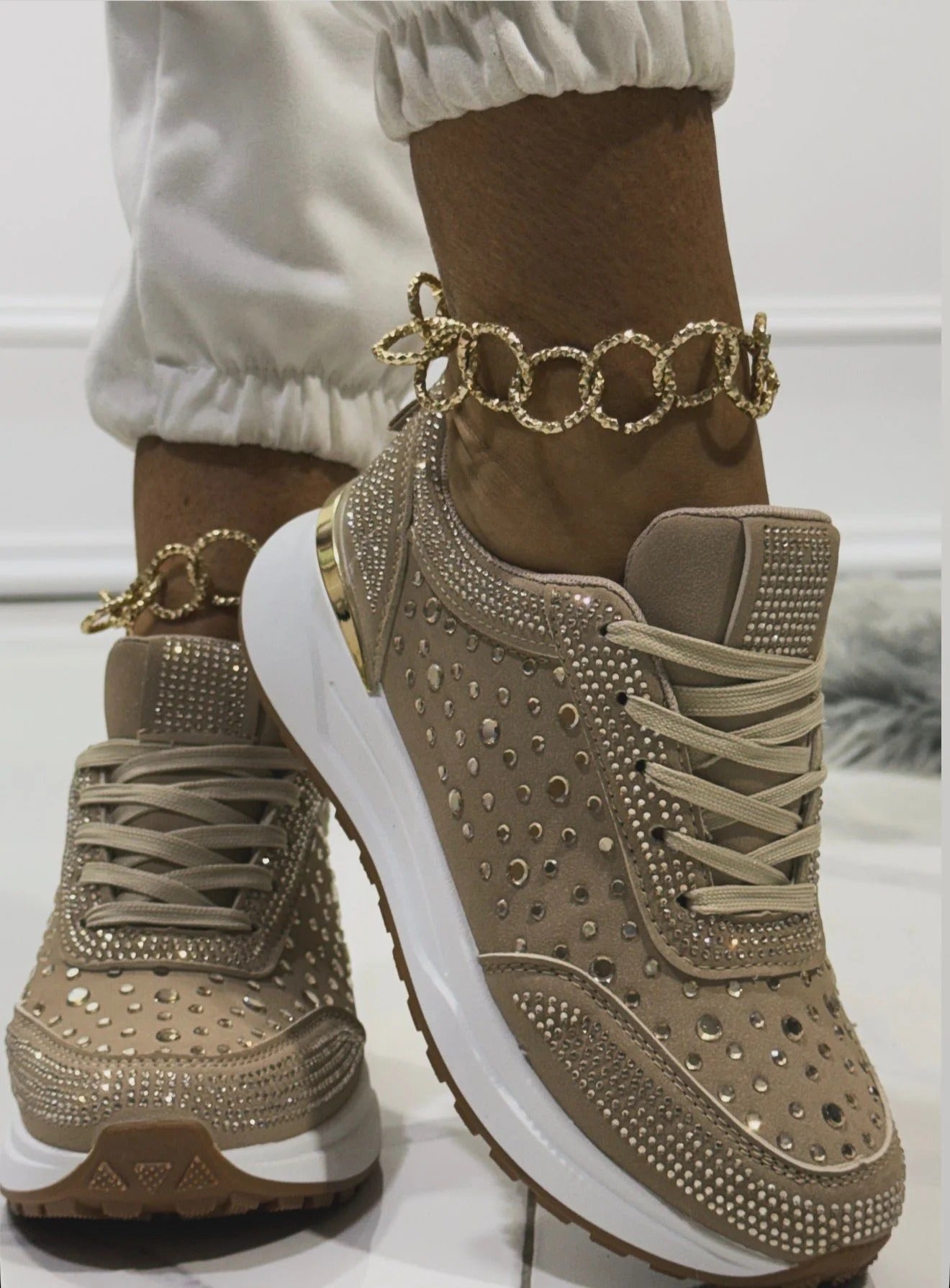 SCARPE VIVIENNE SCINTILLANTI + CAVIGLIERE IN OMAGGIO