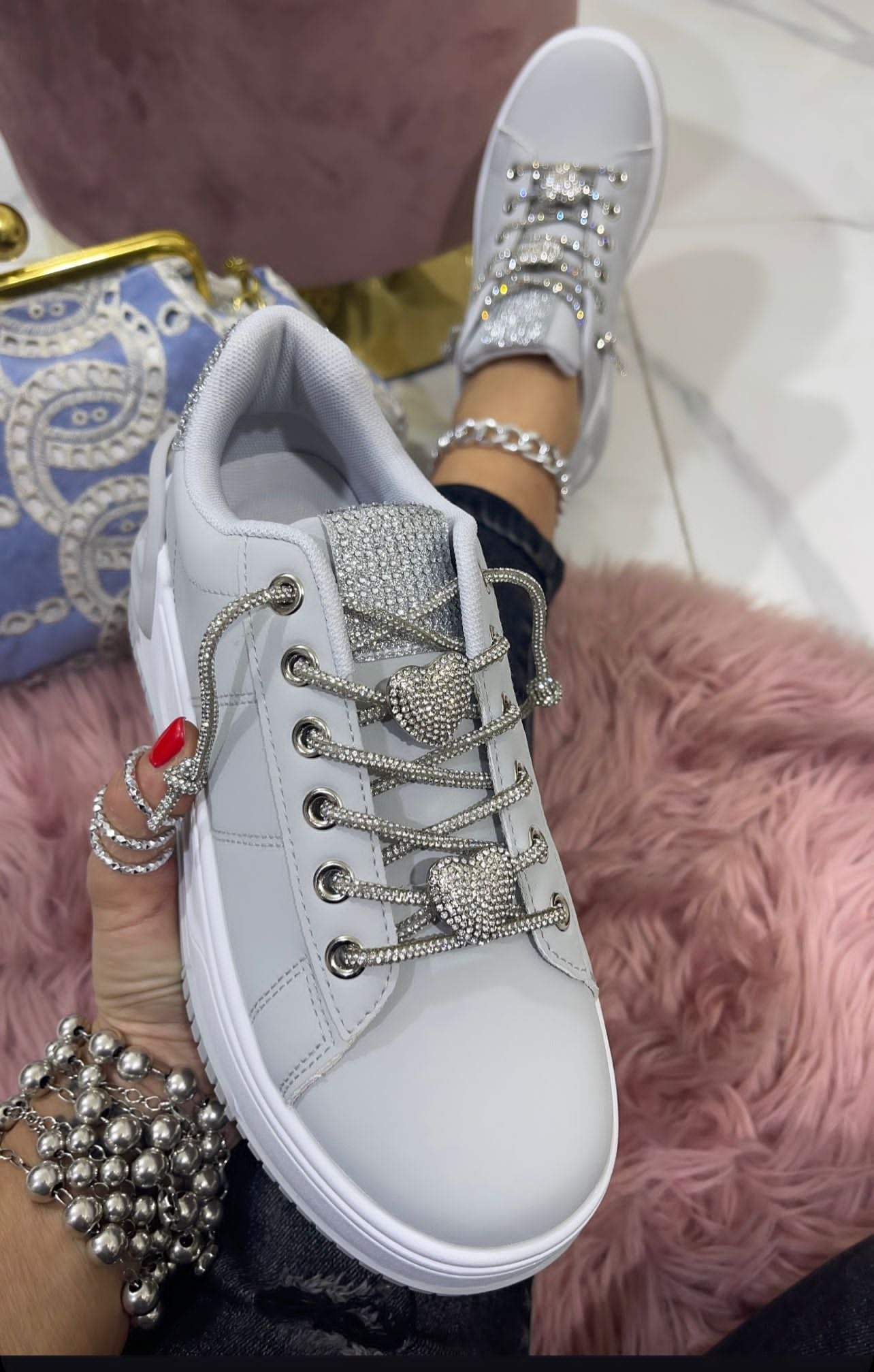 scarpe theresa laccio brillante