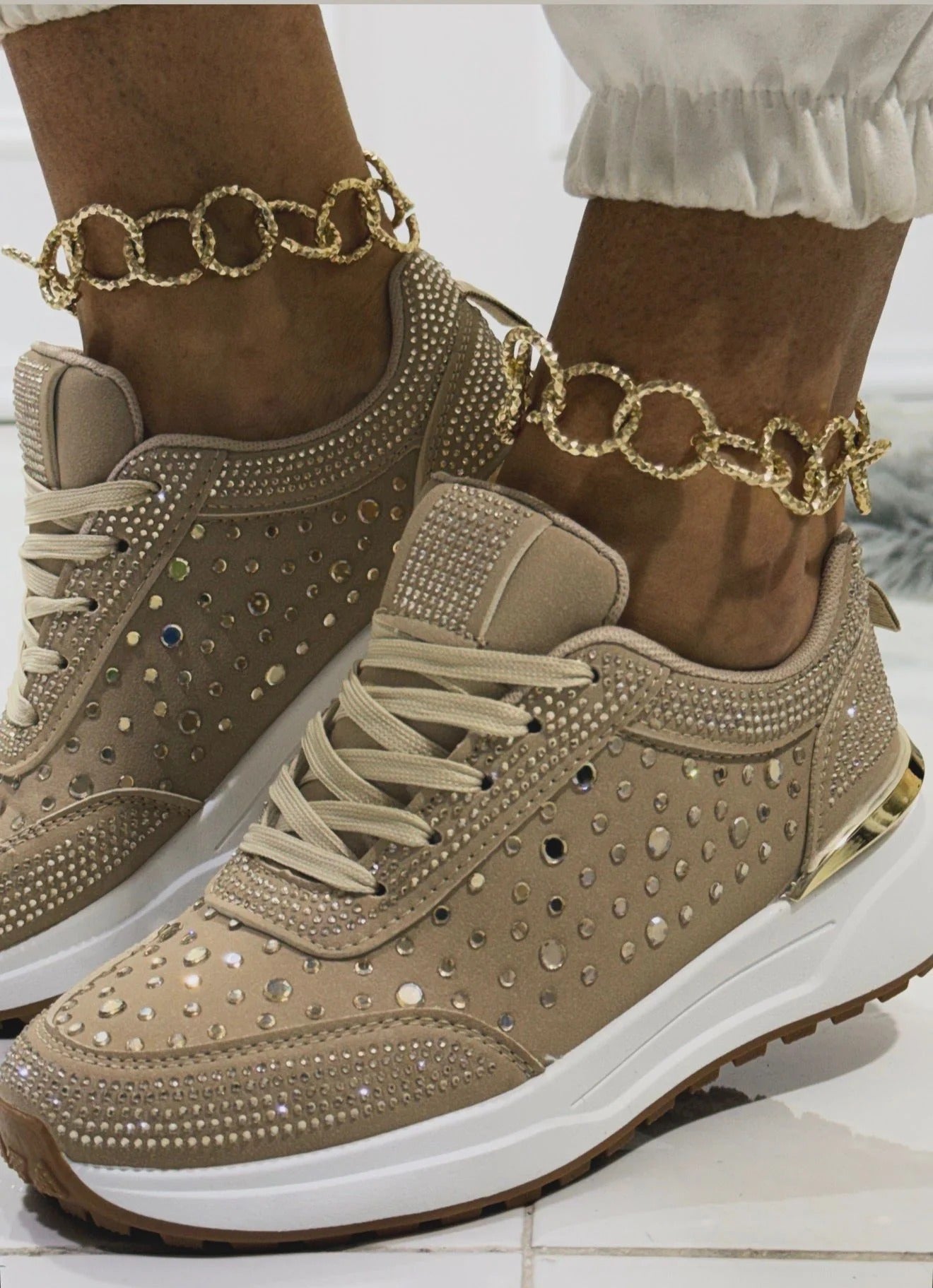SCARPE VIVIENNE SCINTILLANTI + CAVIGLIERE IN OMAGGIO